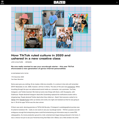 How TikTok ruled culture in 2020 and ushered in a new creative class