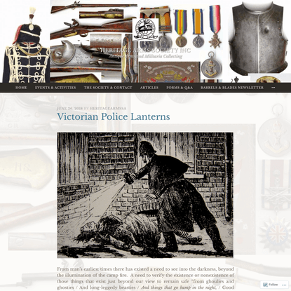 Victorian Police Lanterns