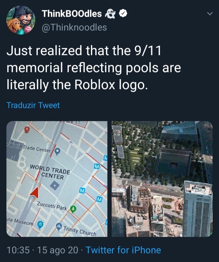 World Trade Center Memorial (Roblox Logo)