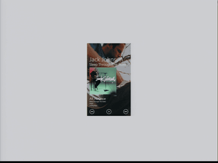 Windows Phone 7 - Music - Now Playing