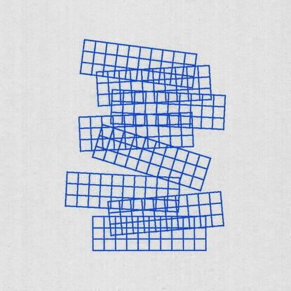 Ryan Carl on Instagram: “Stack of grids — Blueprints series 06. Grid sketch/study in 3 variations. — #blueprints #simplicity...
