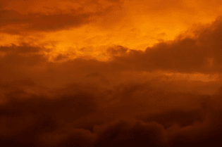 red sky