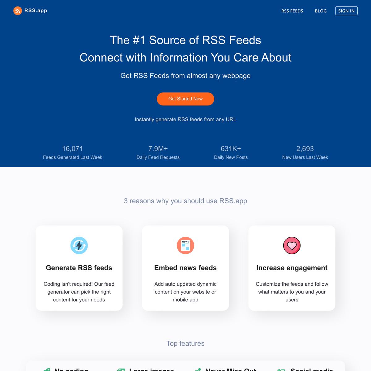 RSS Feed Generator, Create RSS feeds from URL | Are.na