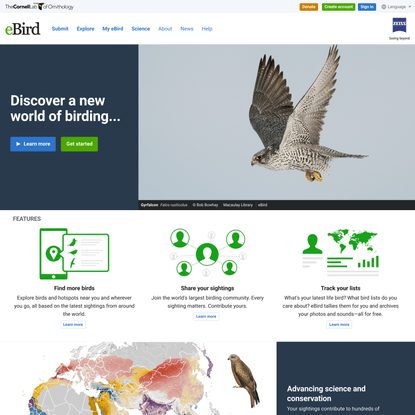 eBird - Discover a new world of birding...