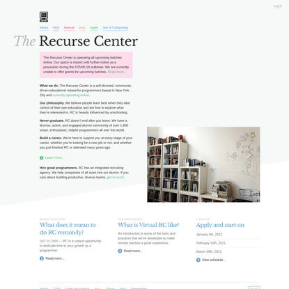 The Recurse Center