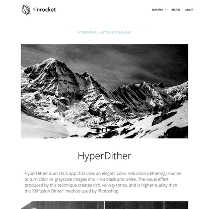 HyperDither for OS X
