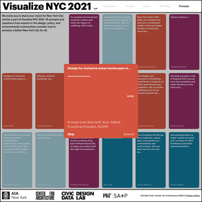 Visualize NYC 2021