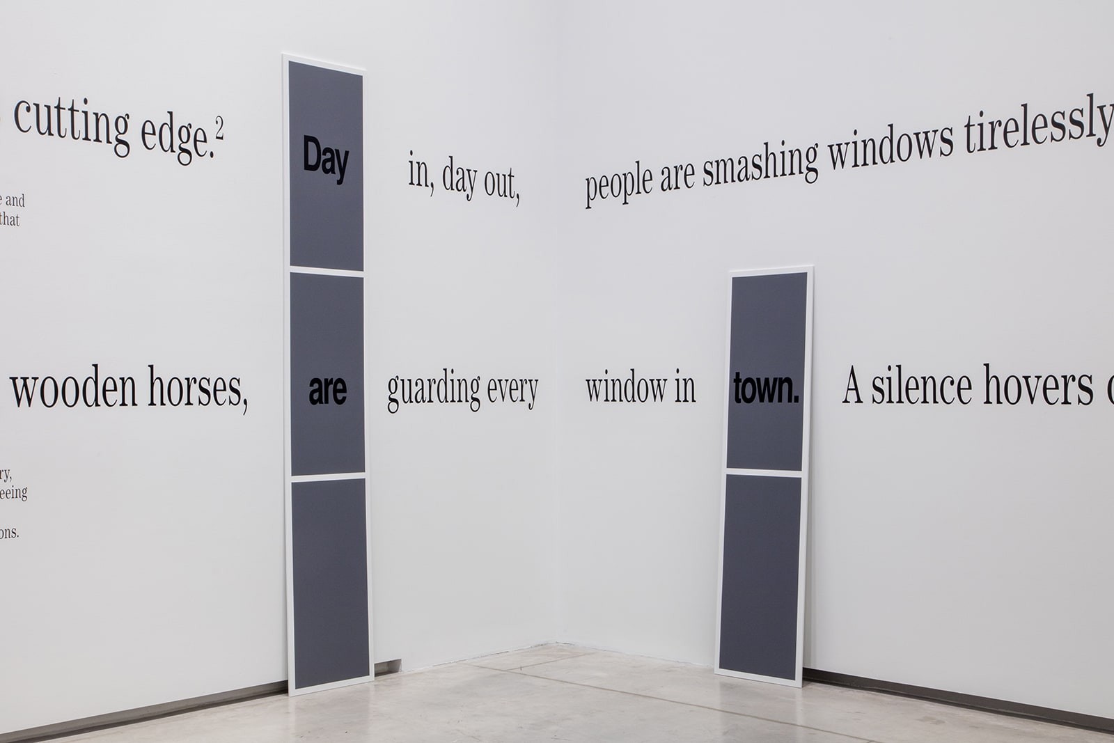 Ayham Ghraowi, The City of Broken Windows by Hito Steyerl, Art Gallery of Ontario Installation