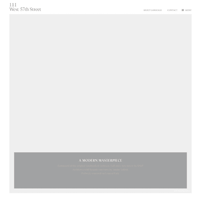 Luxury Manhattan Condominium Tower | 111 West 57th Street
