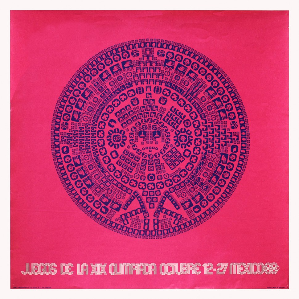 1968 Mexico Olympics, Mexico by Mexico 68 Design Team