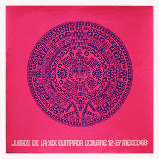 1968 Mexico Olympics, Mexico by Mexico 68 Design Team
