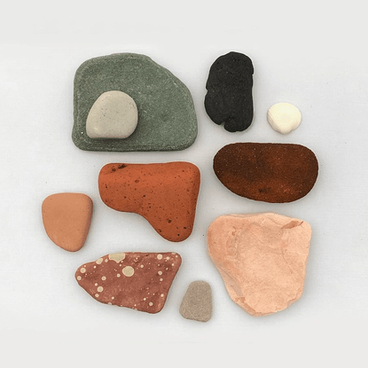 Present & Correct on Instagram: “Pebble palette. #tbt
—
Our bricks & mortar is closed, for now, but we continue to ship stat...