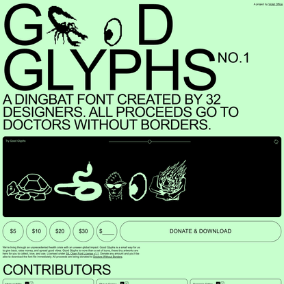 Good Glyphs | Good Glyphs