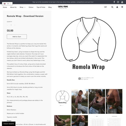 Romola Wrap - Download Version
