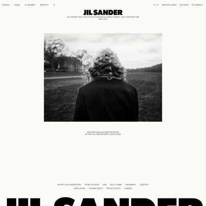 Jil Sander | Sito Ufficiale