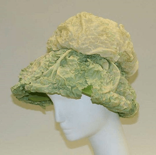 Cabbage Hat, House of Balenciaga, 1957