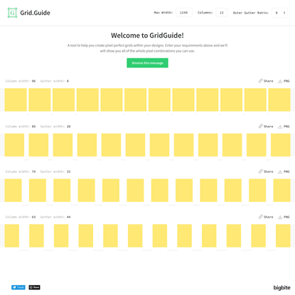 Grid.Guide — Pixel Perfect Grids