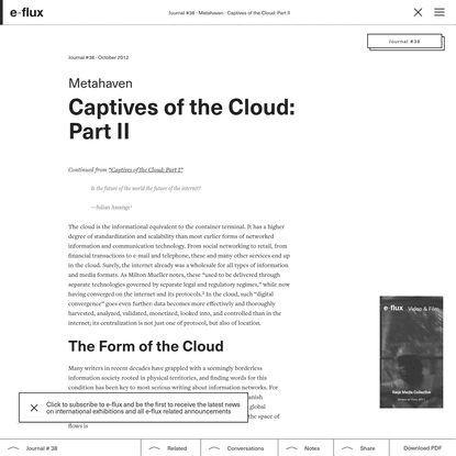 Captives of the Cloud: Part II