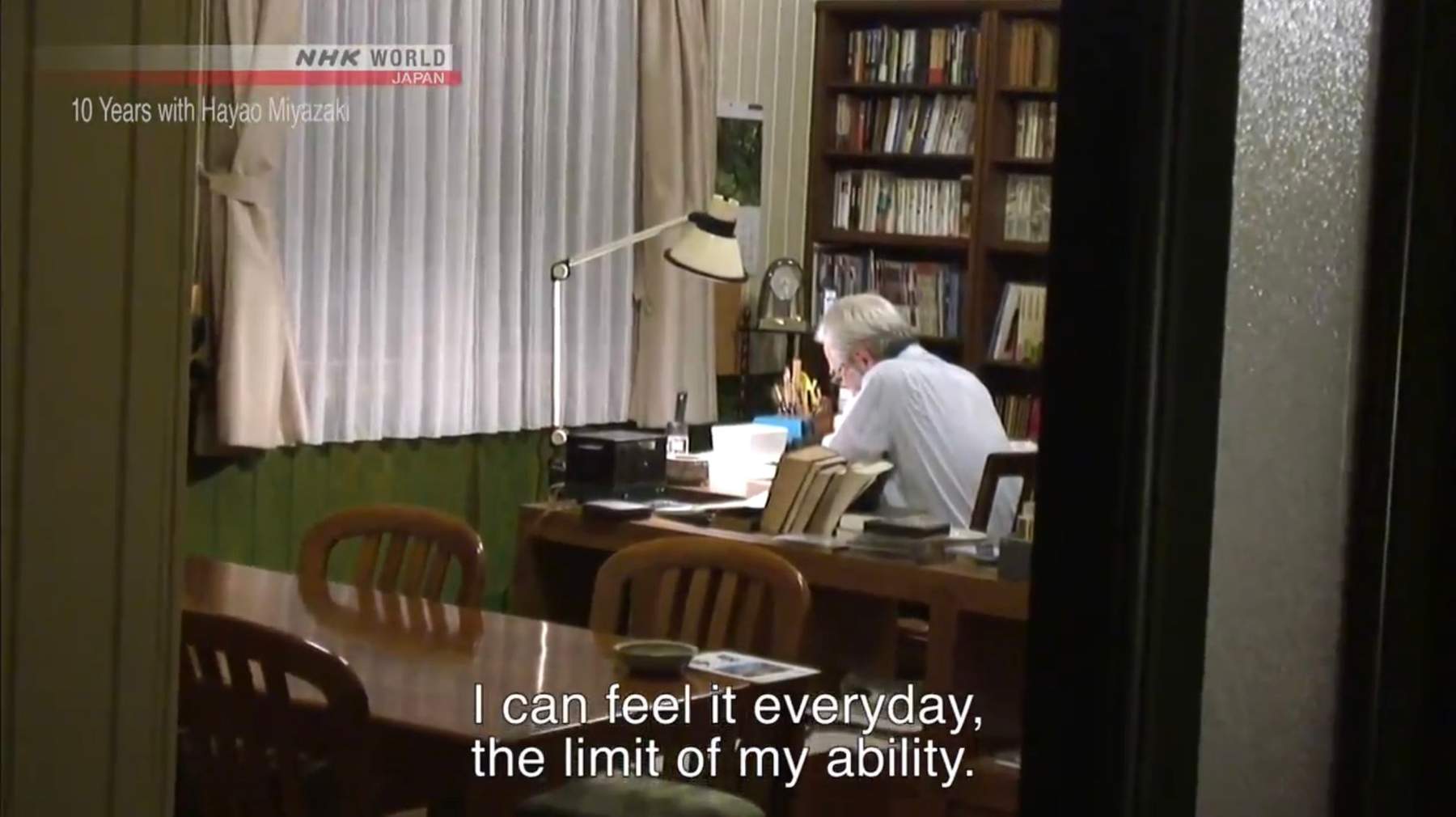 The Creative Process in 43 Hayao Miyazaki Screengrabs