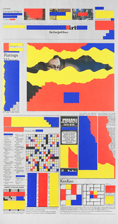Times Are Tough #1 – Collage on NY Times