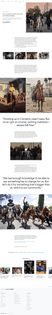 Stories using our designed components 