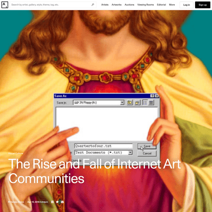 How Social Media Killed Internet Art Communities