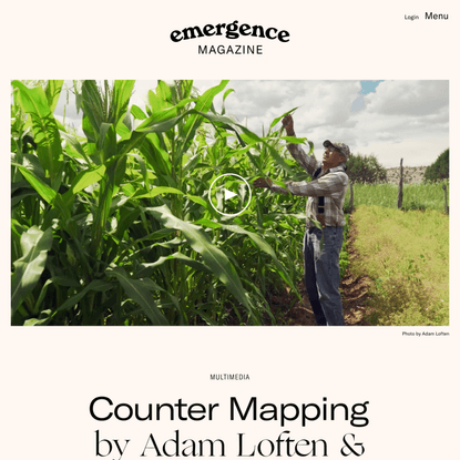 Counter Mapping - Emergence Magazine