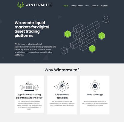 Wintermute | Crypto market maker