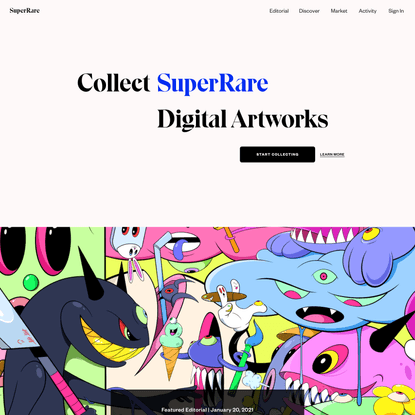 SuperRare | Authentic Digital Art Marketplace