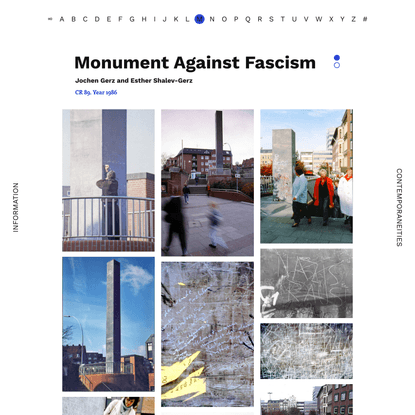 Monument Against Fascism