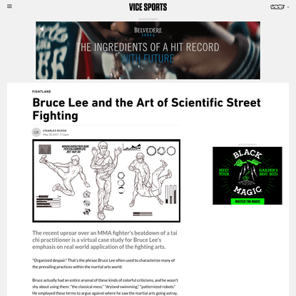 Bruce Lee and the Art of Scientific Street Fighting