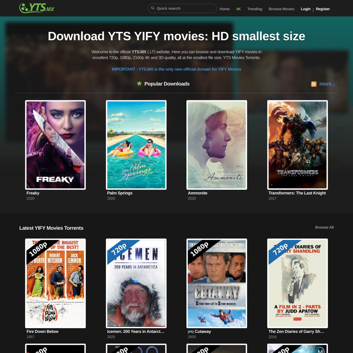 Yts free movies sale