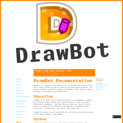DrawBot Documentation — DrawBot 3.126