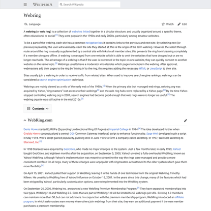 Webring - Wikipedia