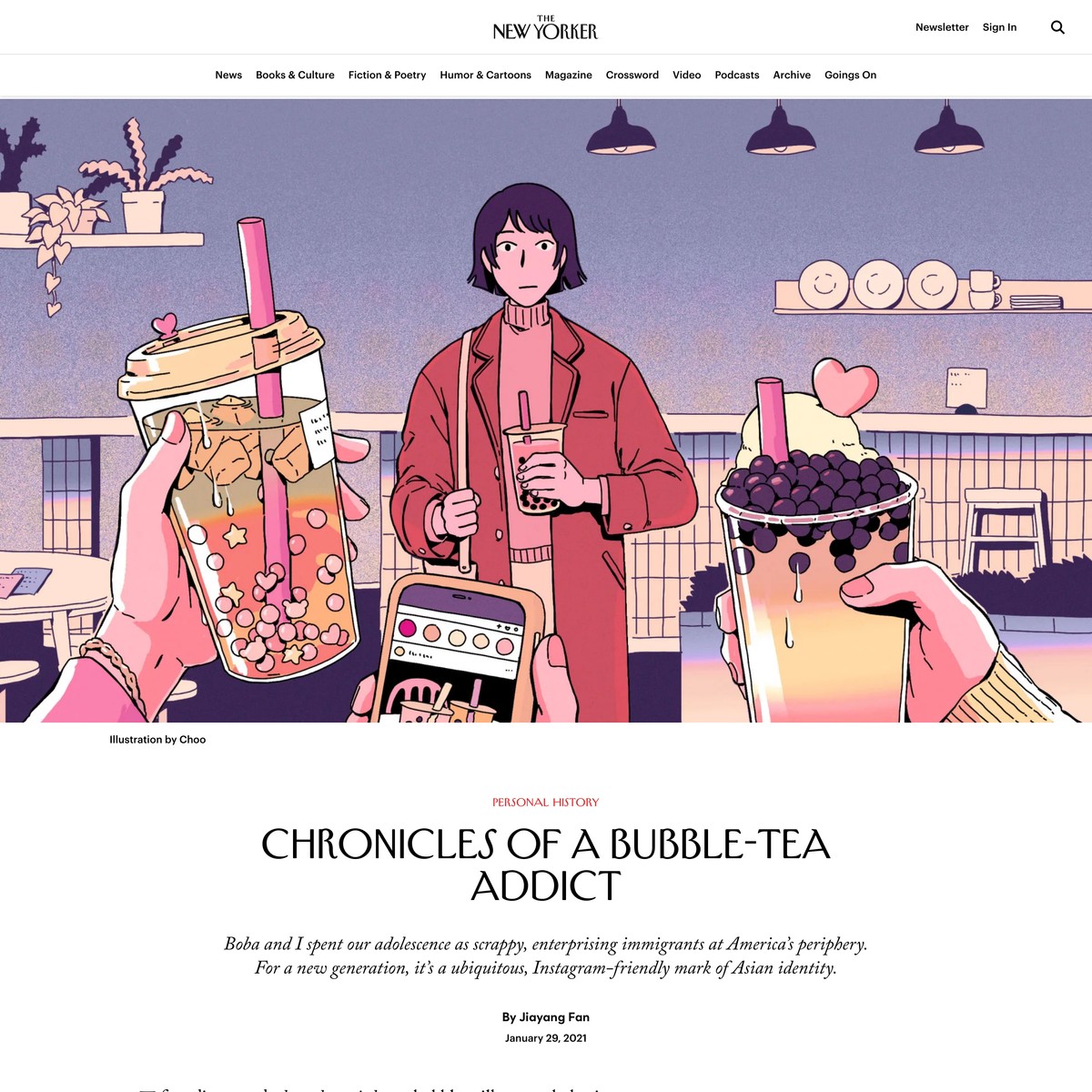 Chronicles of a Bubble-Tea Addict