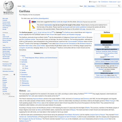 Garifuna - Wikipedia