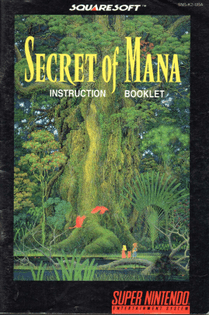 Secret of Mana, Instruction booklet, SNES