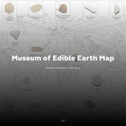 Museum of Edible Earth Map