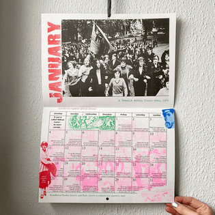London Protest Calendar 2021