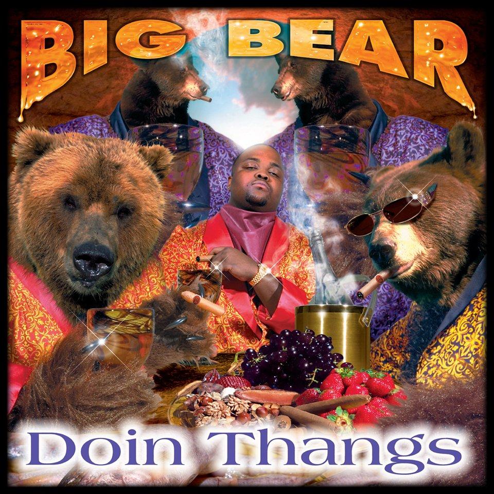 Big Bear, Doin Thangs, Album Cover | penandpixelcovers