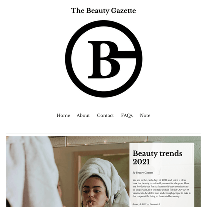Home - The Beauty Gazette