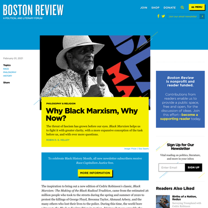 Why Black Marxism, Why Now? | Boston Review
