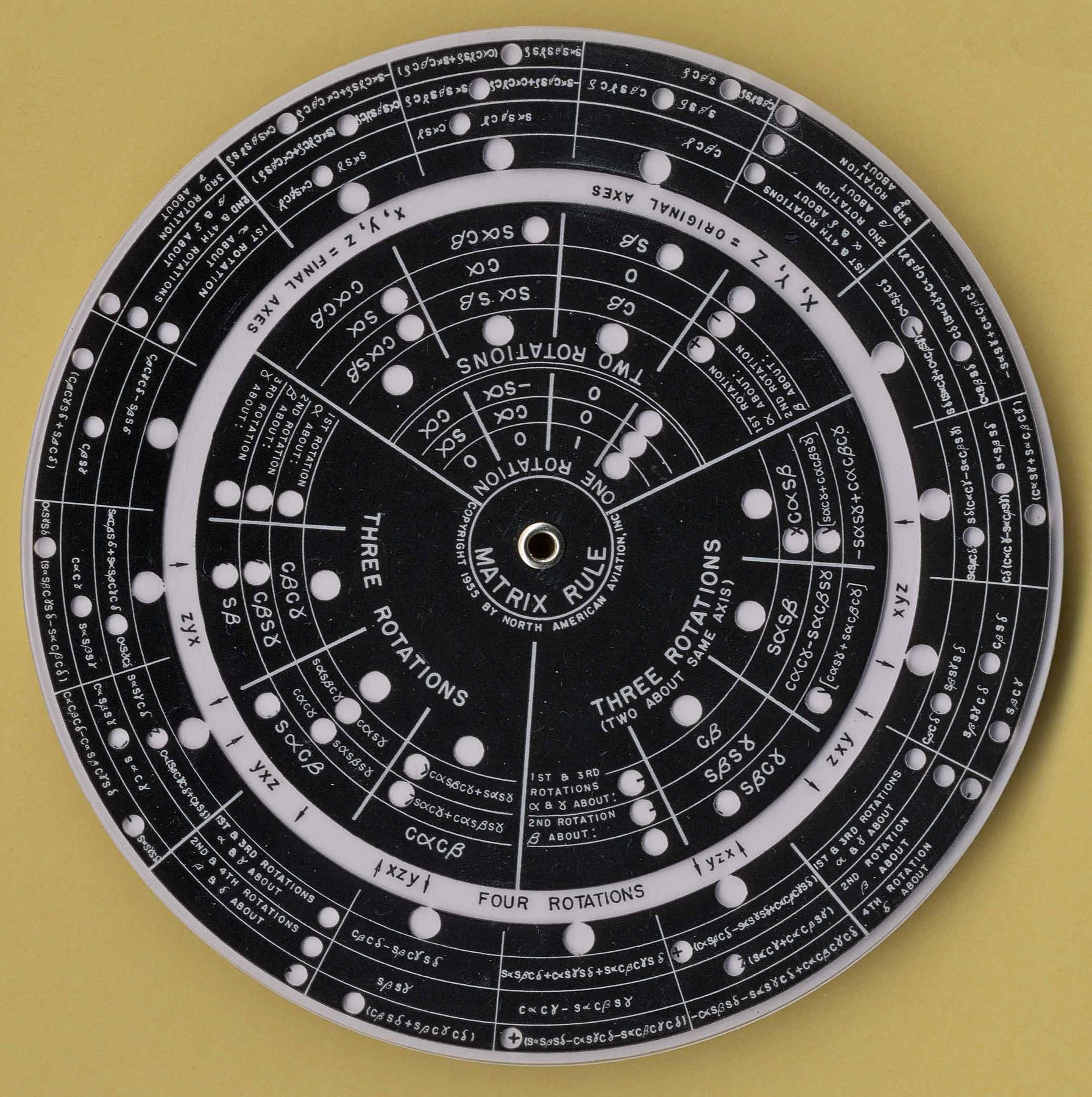 analog computing - Matrix Rule