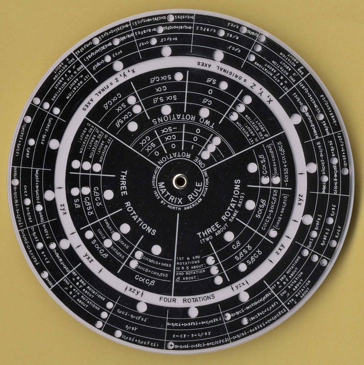 analog computing - Matrix Rule