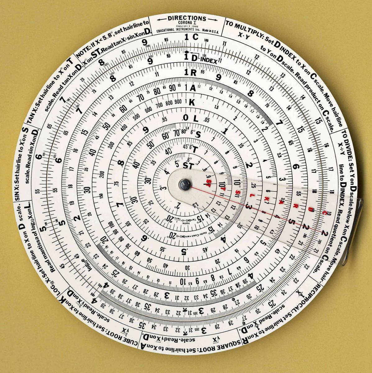 analog computing - Slide Rule and Calculus Solver