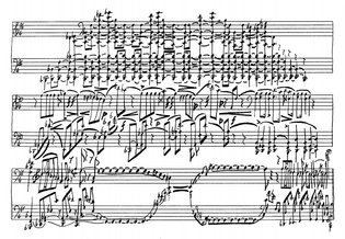 Marco Falossi's 'Figura sonora ANTIALLEVI' for piano solo