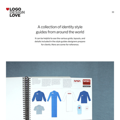 Brand identity style guide documents | Logo Design Love