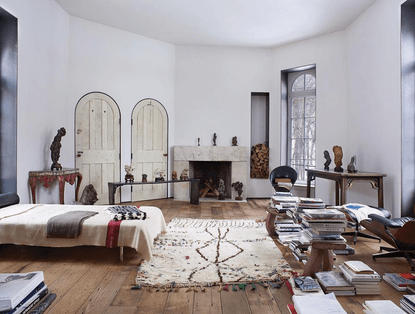 T: The NYTimes Style Magazine on Instagram: “#RoomOfTheDay: In the painter Brice Marden’s study in Tivoli, N.Y., rocks (or g...