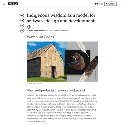 Mozilla Foundation - Indigenous wisdom as a model for software design and development