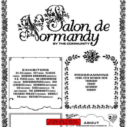 Salon de Normandy by The Community 2020 Edition